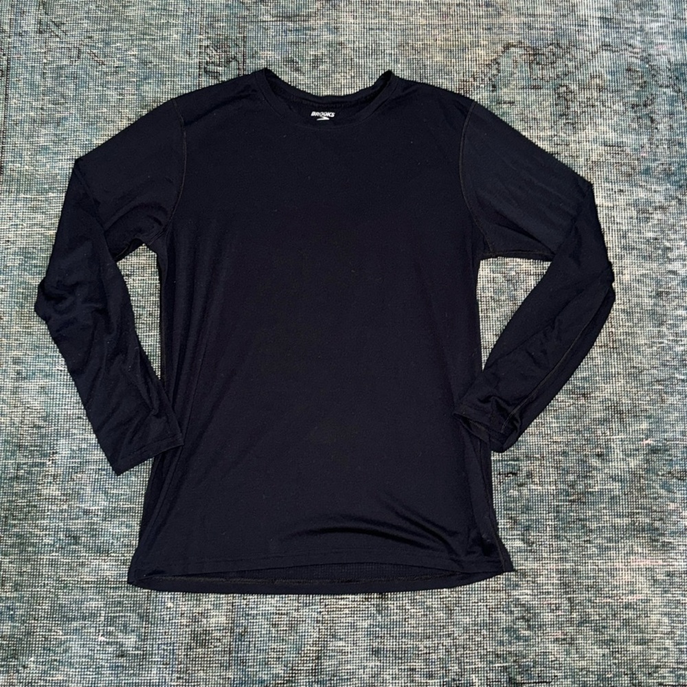 Brooks Running Black Long Sleeve Shirt ✨Brand New✨